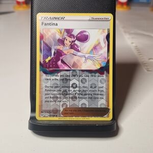 Pokemon Trainer Card - Purple and Yellow